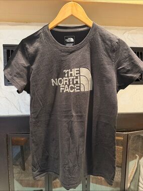 The North Face Black T-Shirt with White Logo